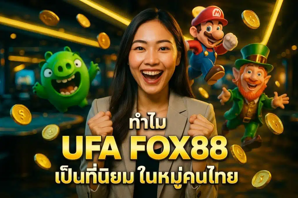 ทำไม UFA FOX88 เป็นที่นิยมในหมู่คนไทย