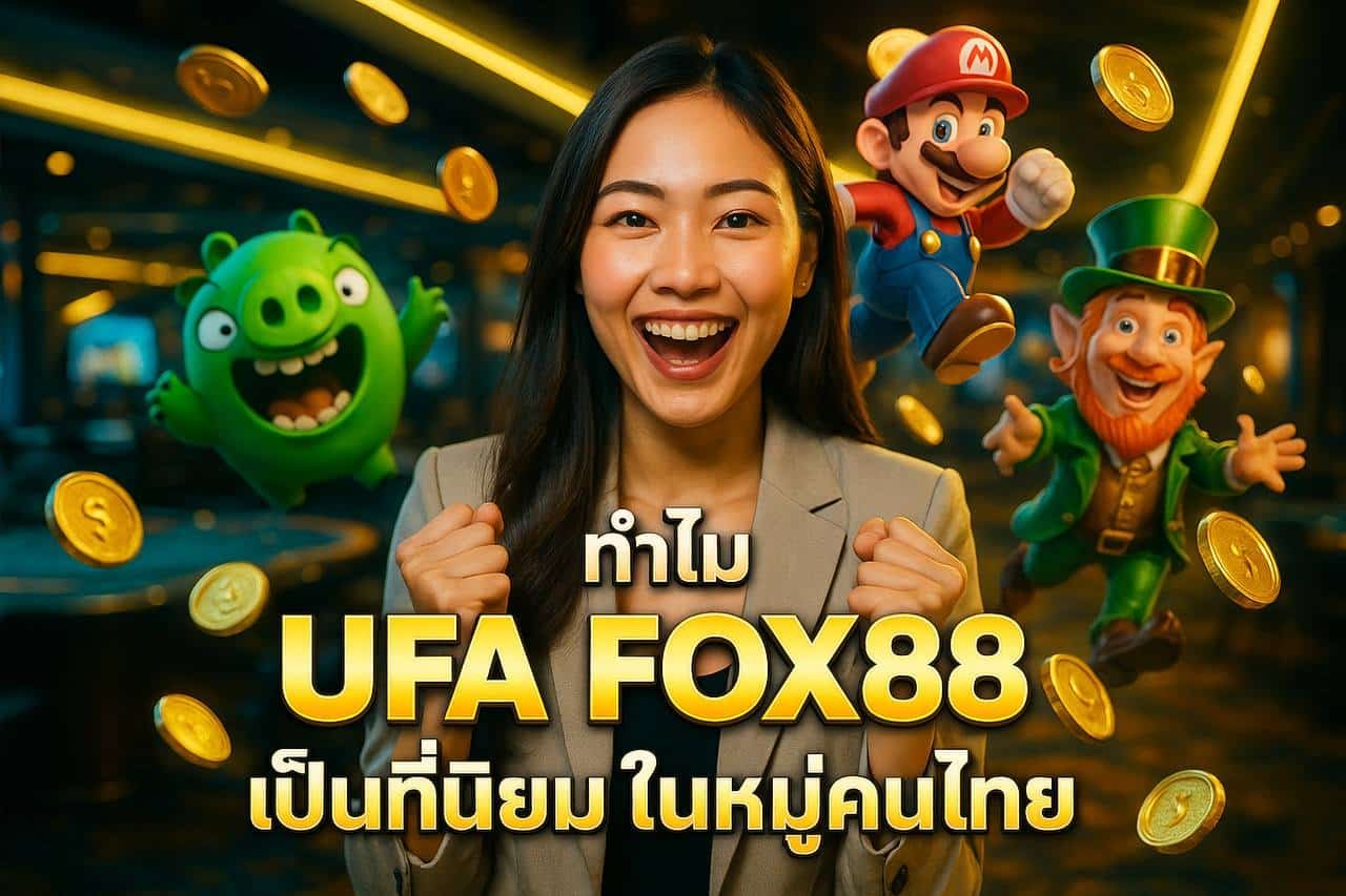 ทำไม UFA FOX88 เป็นที่นิยมในหมู่คนไทย