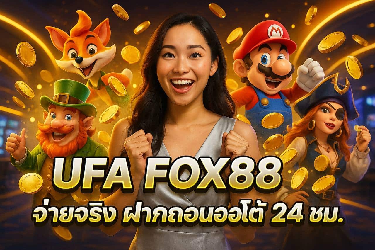 UFA FOX88 จ่ายจริง ฝากถอนออโต้ 24 ชม.