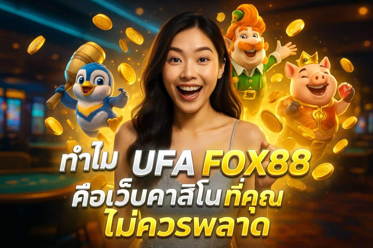 ทำไม UFA FOX88 คือเว็บคาสิโนที่คุณไม่ควรพลาด